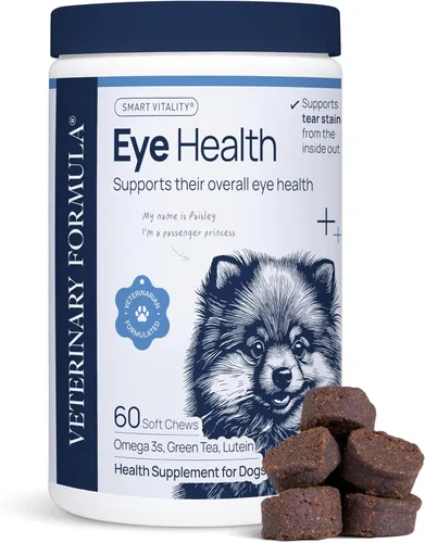 Vista 12 de Veterinary Formula - Apoyo para glándulas anales para perros – Gomitas sin efecto "scoot" con calabaza, jengibre, inulina de agave y probióticos