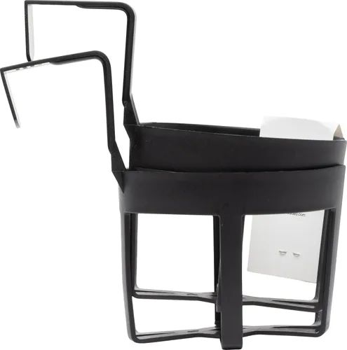 Vista 5 de Custom Accessories 92200 - Portavasos grandes de plástico, color negro, paquete de 2