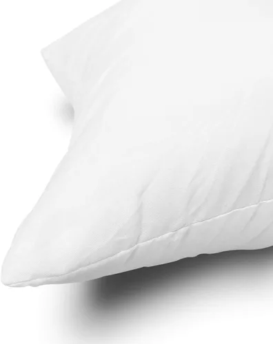 Vista 7 de EDOW - Juego de 2 rellenos de almohada ligera de poliéster alternativa al plumón, cojín de sofá, relleno de funda, lavable a máquina.