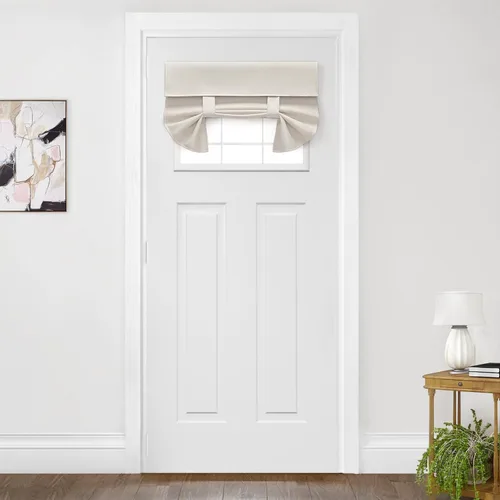 Vista 42 de HOMEIDEAS Cortinas opacas de aula para puerta delantera, cubierta de ventana de puerta de aula, persianas de privacidad con aislamiento térmico
