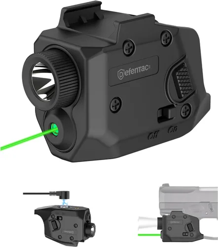 Vista 8 de Defentac - Visor láser para pistola/arma de mano, haces magnéticos recargables para armas con riel, compatible con Taurus G2C G3 G3C
