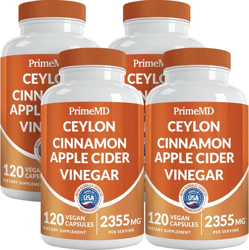 Vista 12 de Polvo de Canela de Ceilán 5 en 1 Extra Fuerte – Cápsulas Orgánicas de Canela de Ceilán con Cúrcuma, Vinagre de Sidra de Manzana, Ginseng Coreano