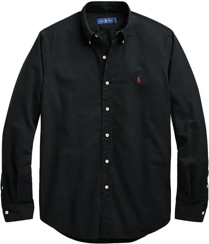 Vista 26 de POLO RALPH LAUREN Men's Classic Fit Plaid Oxford Shirt Blanco básico