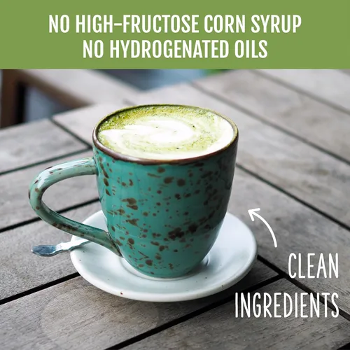 Vista 8 de Two Leaves and a Bud Nice Matcha Latte Blend, polvo de té verde matcha japonés, 2 bolsas resellables, 7.90 oz