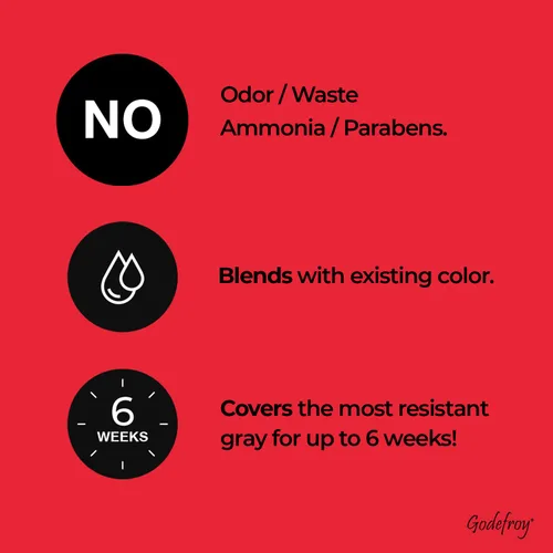 Vista 4 de Kit profesional de coloración de cabello, marrón oscuro, 4 aplicaciones