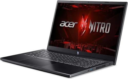 Vista 10 de Laptop Acer Nitro V para juegos Procesador Intel Core i5-13420H GPU NVIDIA GeForce RTX 3050 Pantalla IPS FHD de 15.6" 144Hz 8GB DDR5 SSD