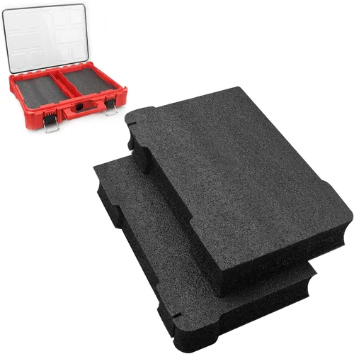 48-22-8430 Insertos de espuma de embalaje para cajas de herramientas de cajones de paquetes - (insertos de espuma Econo 2 piezas)