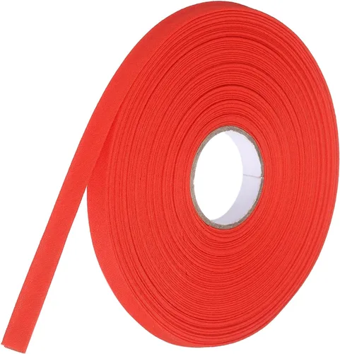 Vista 111 de MECCANIXITY Cinta al bies de doble pliegue de 1/2 pulgada de poliéster continuo a granel para costura, costura, dobladillo, encuadernación y Beige
