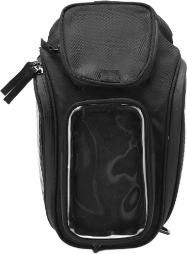 Vista 5 de Aramox Bolsa universal para motocicleta, mochila decorativa, impermeable, tela Oxford para montar, Popular