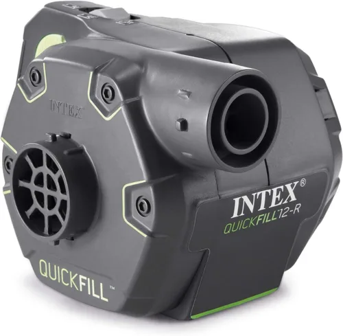 Vista 5 de INTEX Bomba de aire eléctrica QuickFill: infla y desinfla colchones de aire, kayaks inflables, botes, juguetes