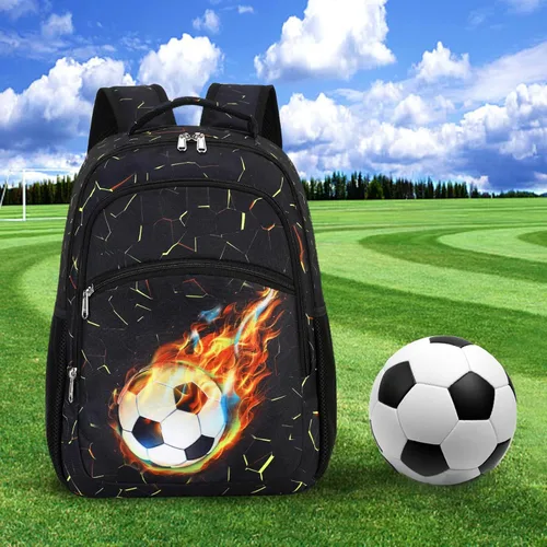 Vista 2 de Mochila para adolescentes y niñas, mochila escolar con lonchera y estuche para lápices, juego de bolsas escolares 3 en 1