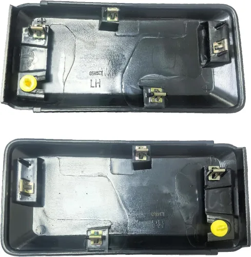 Vista 2 de GSRECY Par de almohadillas de parachoques delantero izquierdo y derecho, insertos de tapas de extremo compatibles con Ford F150 F-150 2018-2020