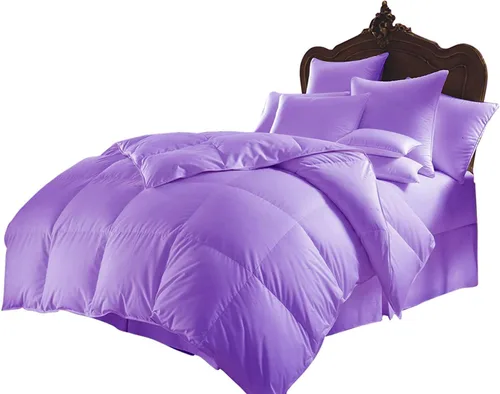 Vista 21 de Soft 1200 Series - Juego de edredón de algodón egipcio de 7 piezas de 500 GSM (edredón + sábana encimera + sábana bajera + 4 fundas de almohada)