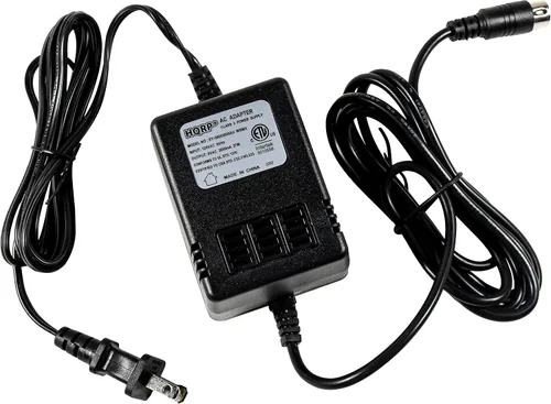 HQRP Adaptador de CA compatible con Korg KM2 mezclador Karma N1 N1R N5 N5EX TR TR88 Triton LE sintetizador Triton Rack SP500 Piano digital TP-2