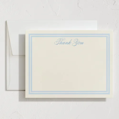Vista 11 de Minted Little Note - Juego de 10 tarjetas de notas planas y sobres para invitaciones y mensajes de agradecimiento escritos a mano, diseño