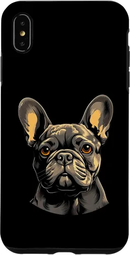 Vista 10 de iPhone 16 Bulldog arte perro papá mamá francés francés mi mejor amigo cachorro caso