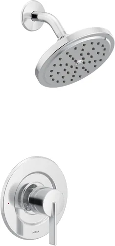 Vista 10 de Moen Cia Eco-Performance - Kit de ajuste de grifo de ducha de lluvia con cabezal de ducha ancho y mango, requiere válvula Posi-Temp, T2262EPBG