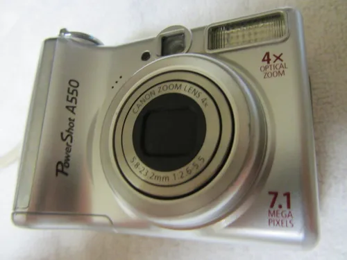 Vista 6 de Canon PowerShot A550 - Cámara digital de 7,1 MP con zoom óptico 4x