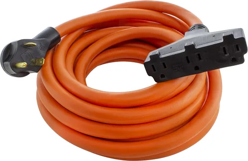 Vista 11 de AC WORKS TT-30P RV/Generator 30Amp Plug to 5-15/20R Adaptador con indicador de alimentación (Compacto)