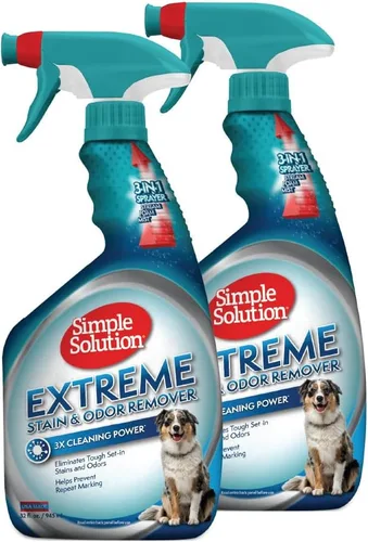 Vista 10 de Simple Solution - Eliminador de manchas y olores para mascotas, desodorante para alfombras, eliminador de olores de mascotas con enzimas