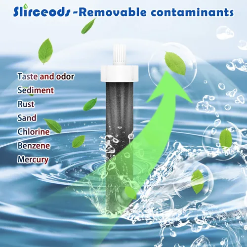 Vista 4 de Filtro de botella de agua para botella de filtro de agua de plástico Brita en 26 onzas o 36 onzas y botella de agua de acero inoxidable en 20 onzas