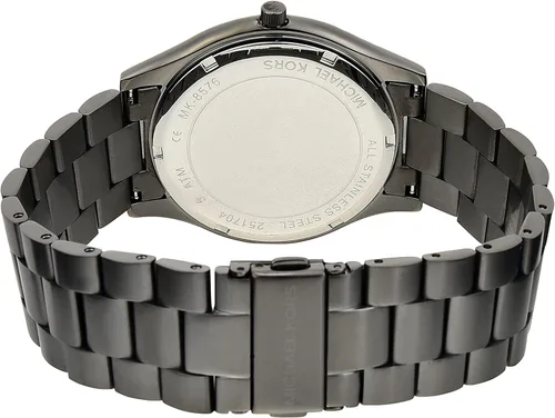 Vista 3 de Michael Kors - Reloj de cuarzo Slim Runway de acero inoxidable para hombre