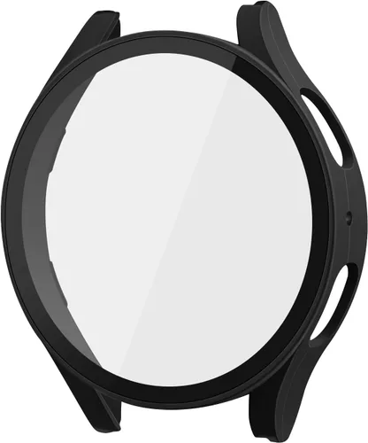 Vista 3 de Tobfit Paquete de 3 fundas protectoras de pantalla para Samsung Galaxy Watch 5/Galaxy Watch 4 de 1.575 pulgadas, carcasa rígida de policarbonato