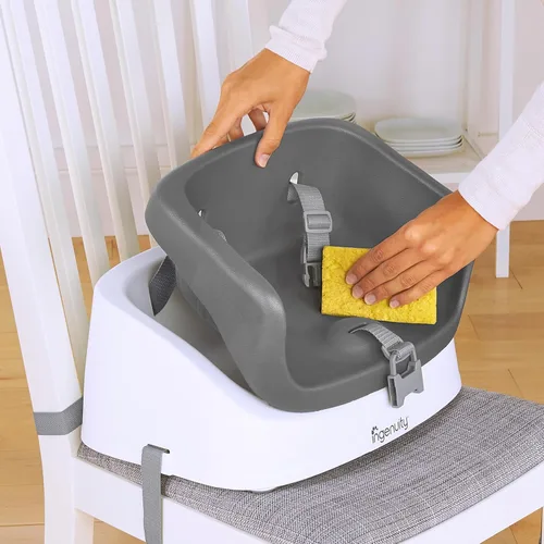 Vista 11 de Asiento elevador Ingenuity SmartClean para silla de cocina – Ligero para llevarlo a todas partes, fácil de limpiar, correa de arnés de 3 puntos