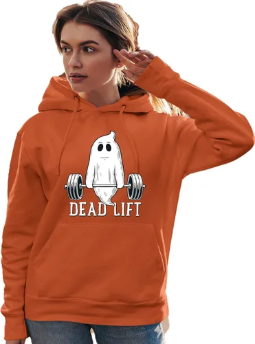 Vista 3 de Go All Out Dead Lift - Sudadera con capucha para hombre y mujer