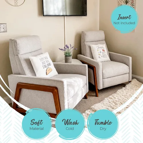 Vista 3 de Moonlight Makers, It Takes A Big Heart to Help Shape Little Minds, Decorative Pillow Case, 100% Cotton Canvas Pillowcase, Farmhouse Decor, Gift for