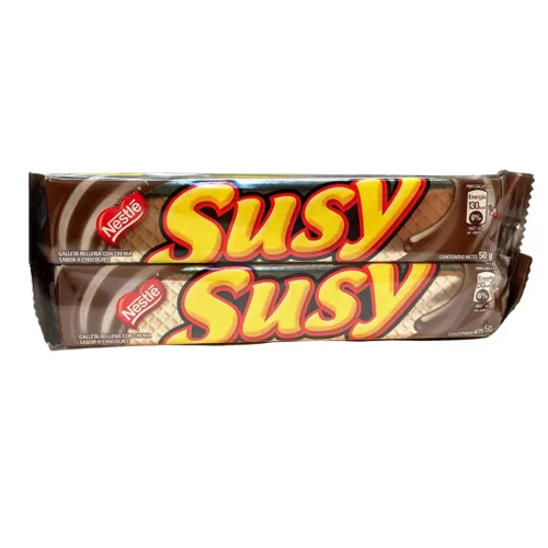 Vista 3 de Latinsabor Venezuela Snacks Dulces y Caramelos Surtidos Galletas Pack (Cocosette, Susy, Ovomaltina)