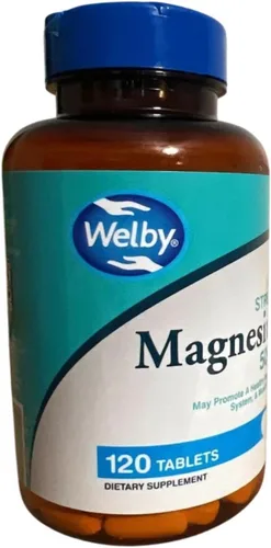Vista 2 de Magnesio extra fuerte 500 mg, 120 tabletas