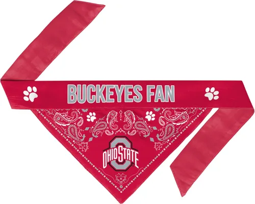 Vista 18 de Littlearth Bandana unisex NCAA para mascotas, reversible