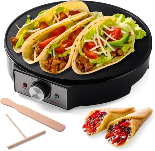 Vista 10 de UVFAST Mini Fabricante de Waffles con 6 Placas Removibles, Mini Fabricante de Waffles Pequeño 3 en 1, Waffle en Forma de Corazón, Donut, Plancha
