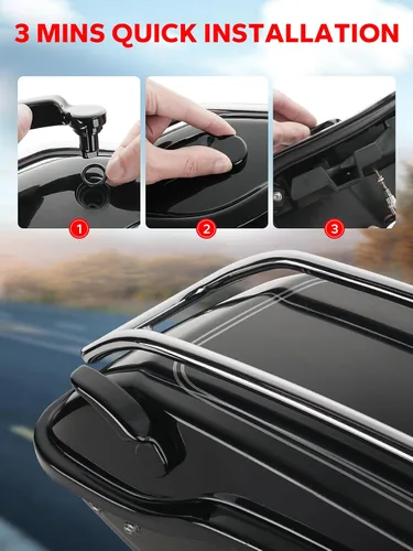 Vista 4 de Kit de cierre de alforja Amazicha Acero inoxidable con elevador de bolsa de sillín negro brillante para Harley Davidson Touring Street Glide Electra