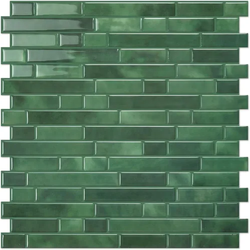 Vista 14 de STICKGOO Azulejos Adhesivos de Diseño Más Grueso para Despegar y Pegar, 12"×12" Protector contra Salpicaduras para Cocina, Azulejos Autoadhesivos