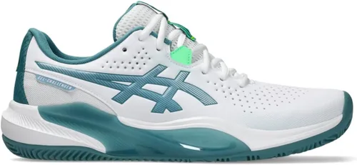Vista 8 de ASICS Zapatillas de tenis Gel-Challenger 15 para hombre Blanco/pino brumoso