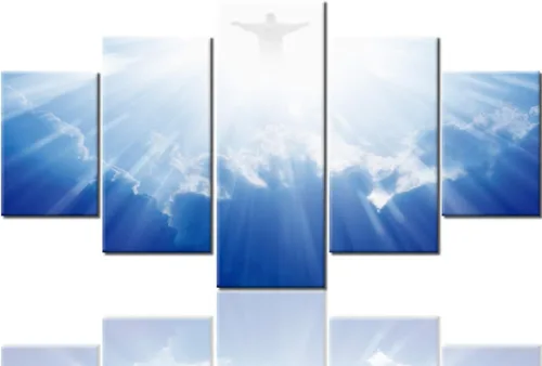 Vista 115 de TUMOVO Jesús Christian - Pintura sobre lienzo de 5 piezas