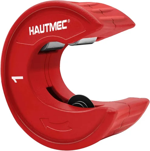 HAUTMEC Pro Cortador Automático de Tubo de Cobre de 1 Pulgada - Capacidad Nominal Máxima del Tubo de 1 Pulgada (1-1/8 Pulg. Diámetro Exterior), para