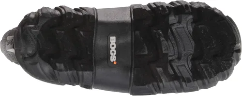 Vista 4 de Bogs Botas de lluvia clásicas de alta resistencia al agua aisladas color negro