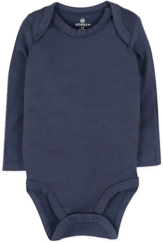Vista 3 de HonestBaby baby-boys Organic Cotton Long Sleeve Bodysuits Multipack