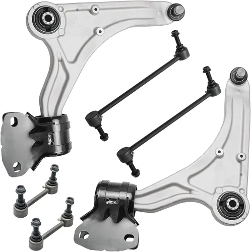 Vista 21 de Detroit Axle - Kit de brazos de control delanteros para Chevy GMC Silverado Sierra 1500 Avalanche Yukon Tahoe Escalade ESV EXT, 2 brazos de control