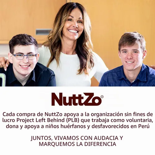 Vista 8 de NuttZo Mantequilla de Nueces y Semillas Keto Chocolate - 7 Mantequillas de Nueces y Semillas, Coco, Nueces de Brasil, Almendras, Nueces Pecanas