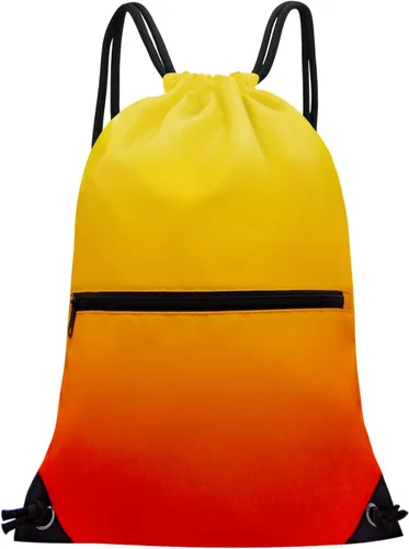 HOLYLUCK - Mochila, bolsa deportiva con cordón ajustable para gimnasio