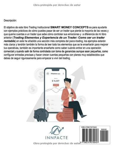 Vista 2 de Trading Institucional SMART MONEY CONCEPTS Identificando huellas para vivir del trading