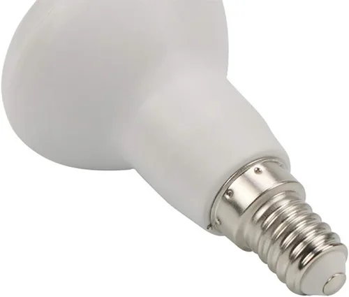 Vista 4 de Lámpara LED R50 E14 Base 5W (equivalente a bombilla incandescente de 45 W) Iluminación interior Blanco cálido 3000K 470lm120 ° Ángulo de haz de luz