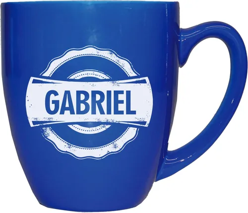 Vista 12 de My Personal Memories Taza de café con leche y taza de té con monograma personalizada, personalizada y grabada (rojo)