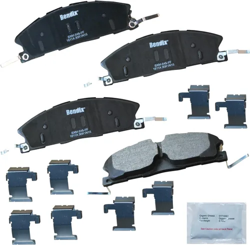 Vista 263 de Bendix Pastillas de freno delanteras de cerámica Priority1 CFC465AK2 para Acura EL 2005-1997, Honda Civic 2011-1996, Insight 2014-2010