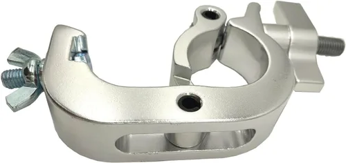 Vista 2 de Carga de abrazadera de iluminación de escenario de 2 pulgadas para trabajo pesado, 550 libras, ajuste de tubo de OD de 1.890-2.008 in, abrazadera