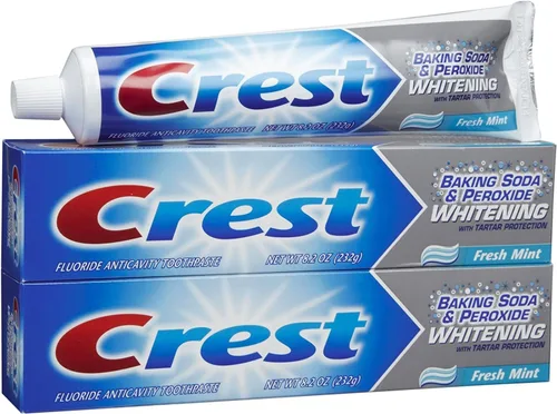 Vista 6 de Crest Extra White + Scope Outlast Pasta de dientes de menta de larga duración, 4 onzas (paquete de 6)